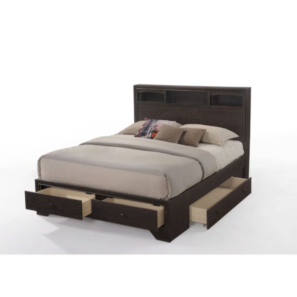 Madison II QUEEN BED Espresso Finish