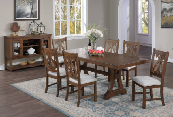 Agde 7-Piece Rectangular Dining Set