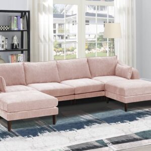 6-piece u-shape sectional