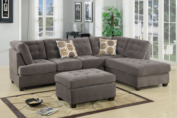 Odense 2-Piece Reversible Sectional Sofa