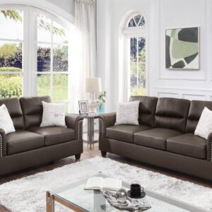 2-Piece Sofa Set with Pillows