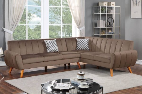 2-Piece Sectional with Wedge