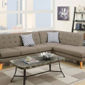 Sectional Sofa in Light gray