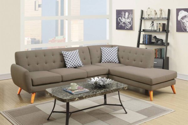 Sectional Sofa in Light gray