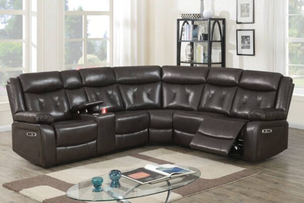 Power Reclining sECTIONAL