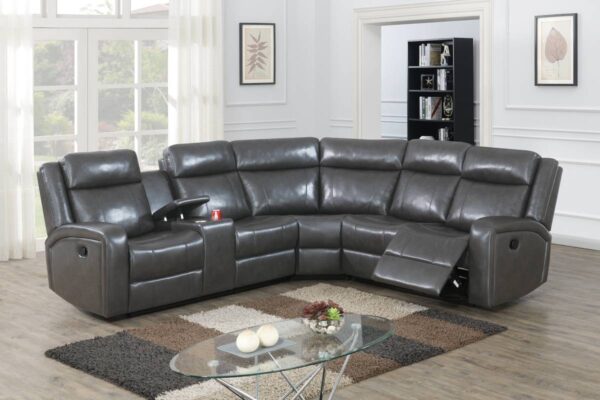 Manual Reclining Sectional