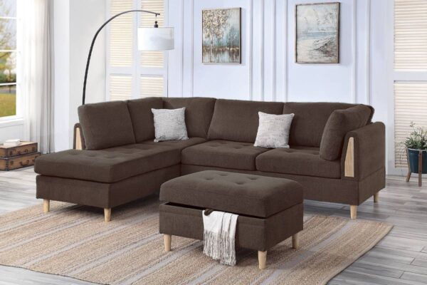 3 Piece Sectional with chaise