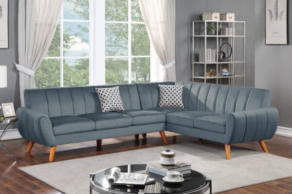 2-Piece Sectional with Wedge