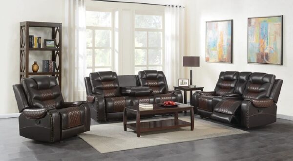 3 piece reclining sofa set