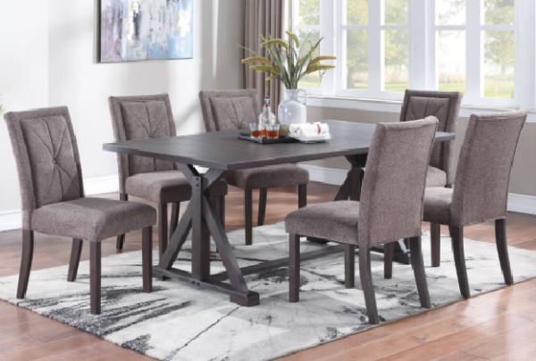 Bruges 7-Piece Rectangular Dining Room Set