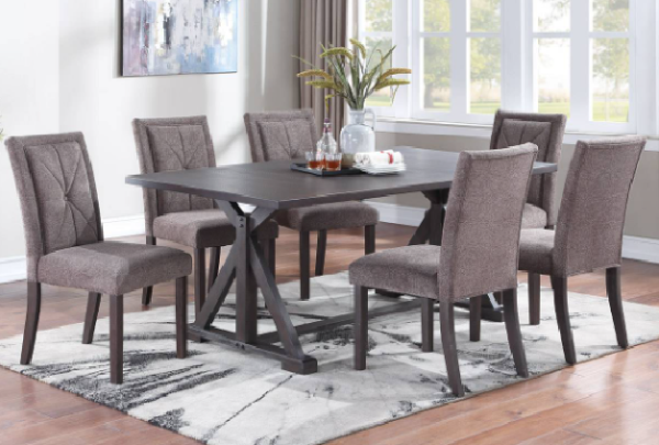 Kilonia 7 Pieces Rectangular Dining Set