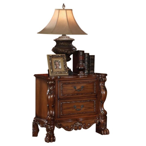 Dresden NIGHTSTAND Cherry Oak Finish