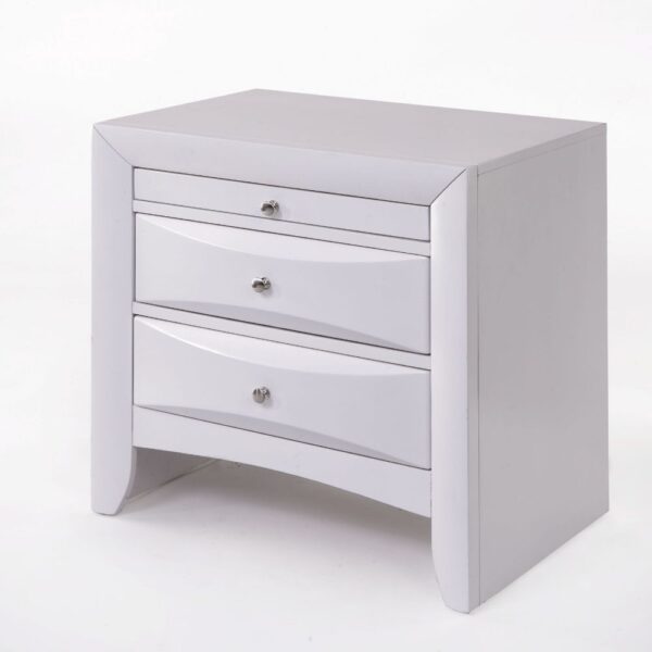 Ireland NIGHTSTAND White Finish