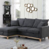 Pyrgi Modern Reversible Sleeper Sectional Sofa