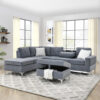 Cotswold Sectional with Reversible Chaise in grey