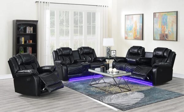 3-Piece Reclining Sofa Set. Furniture,Sofa Set