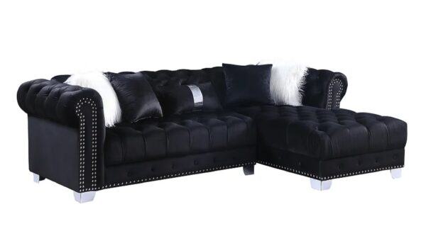 modern sectional, indoor sofa, 2-piece sectional