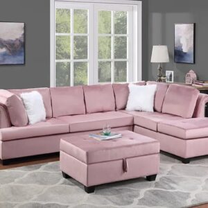 Furniture. Living room set, sectional sofa withy ottoman