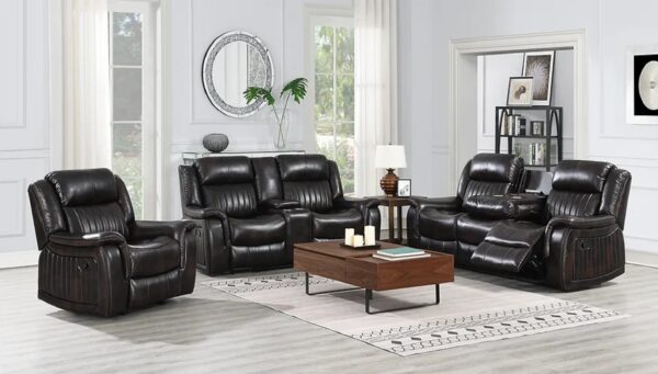 3-piece reckining. living room, sofa set