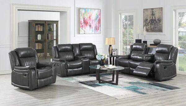 3-piece reckining. living room, sofa set