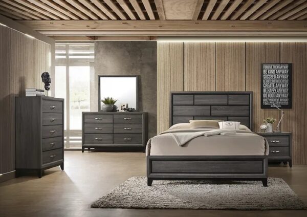 Queen-sized, Bedroom set. 5-piece