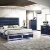 Modern LED Platform, Queen Bedroom Set