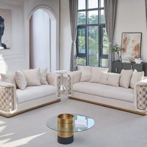 Elegant sofa set,living room,2-piece,