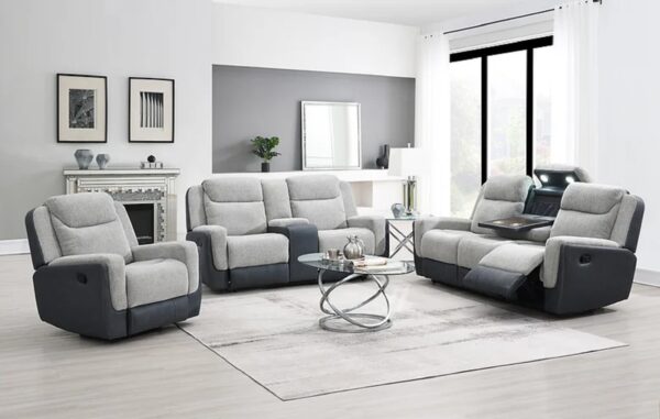 3-pice reclining furniture. living room, sofa set