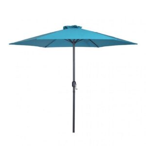 Contemporary 9" FT Outdoor Umbrella with Base