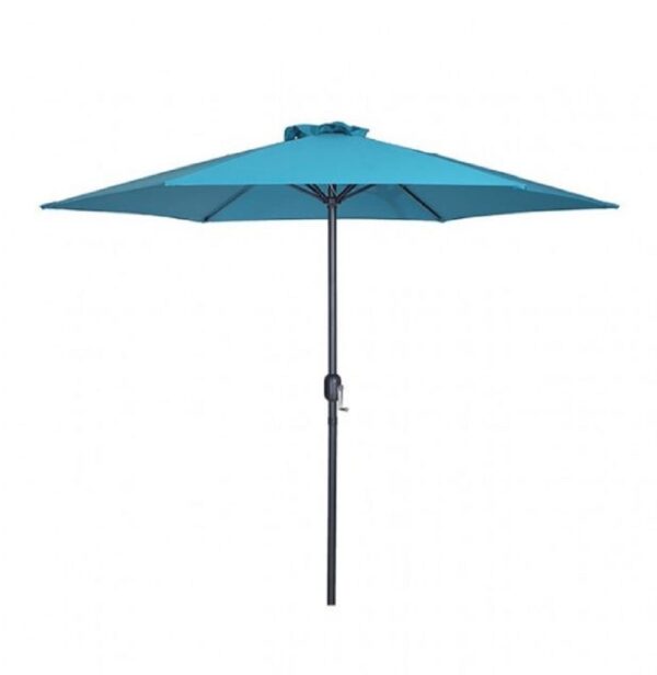 Contemporary 9" FT Outdoor Umbrella with Base