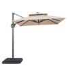 8-Foot Square Umbrella, Contemporary, patio umbrella