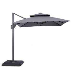 8-Foot Square Umbrella, Contemporary, patio umbrella