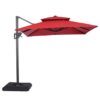 8-Foot Square Umbrella, Contemporary, patio umbrella