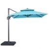 8-Foot Square Umbrella, Contemporary, patio umbrella