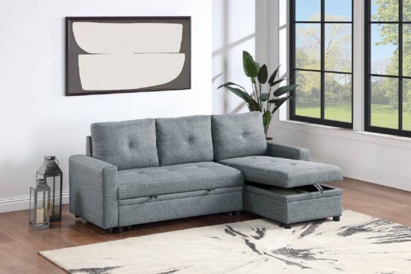 Convertible, sleeper sofasectional,