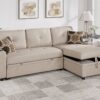Dorris Fabric, sleeper sofa,sectional, furniture