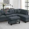 3-piece sectional, furniture, indoor