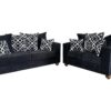 Cozzo modern, 2-piece, living room, sofa and loveseat