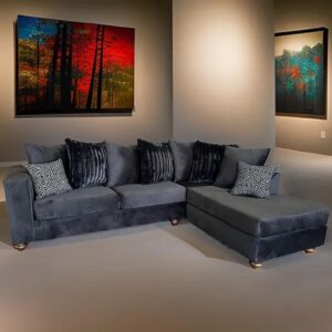 Greci Sectional, modern style, 2-piece,living room