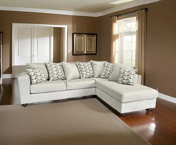 Comfortable Grey Chaise Sectional