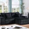 Modern Sectional pinstripe