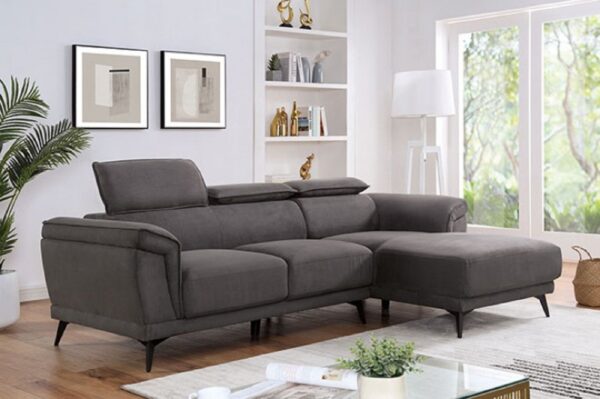 Plush Sectional Contemporary,