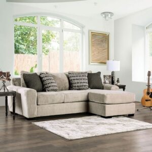 Bern Transitional Sectional, furniture, reversible chaise